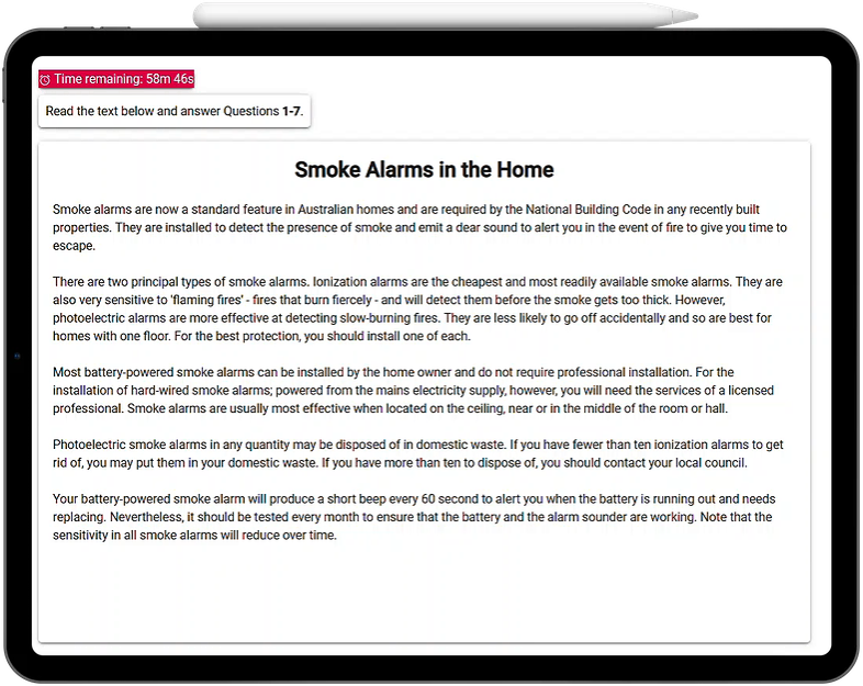 IELTS Mock Up